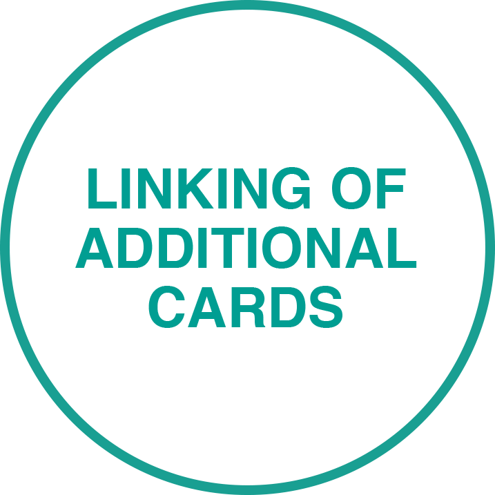 Linking of Additional Cards Linking of Additional Cards